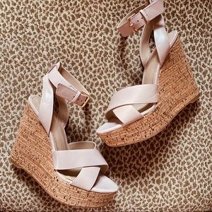 Wedge Ankle Strap sandal